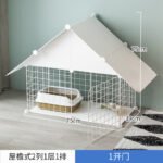 Cat Cage Household Three-Layer Rabbit Pet Fence Extra Large Free Space Cat Villa Clearance Double-Layer Isolation Cattery - Image 24