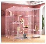 Cat Cage Villa Extra Large Free Space Home Indoor Cat House Large Three-Story Cat Cage Villa Sale Cat House - Image 2