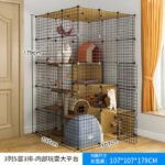 Cat Cage Villa Extra Large Free Space Home Indoor Cat House Large Three-Story Cat Cage Villa Sale Cat House - Image 13