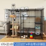 Cat Cage Villa Extra Large Free Space Home Indoor Cat House Large Three-Story Cat Cage Villa Sale Cat House - Image 15