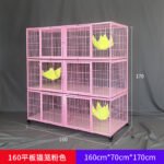 New Cat Cage Cattery Breeding Cage Breeding Cage Cat Villa Plastic Pad Bottom Easy To Clean Cat Cage Cattery Cat Cage - Image 6