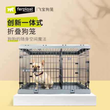 Ferplast Dog Cage Cat Cage Large, Medium And Small Dog Home Large Space Foldable Separable Dog House Villa