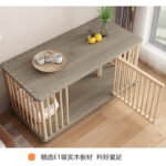 Manufacturer Customized Solid Wood Cat Cage Household Cat Cabinet Indoor Three-Story Free Space Pet Cat Cage Cat Villa - Image 4