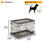 Ferplast Dog Cage Cat Cage Large, Medium And Small Dog Home Large Space Foldable Separable Dog House Villa - Image 7