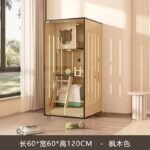 Cat Villa Household Cat Cage Indoor Cat House Cattery Cat Nest Cat Cabinet Luxury Cat House Cat Nest Wooden Cage - Image 15