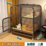 Cat Home Indoor Cat Villa Super Large Free Space Cat House Cat Nest Double Layer Three Layers With Cat Litter Box - Image 6