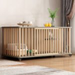 Manufacturer Customized Solid Wood Cat Cage Household Cat Cabinet Indoor Three-Story Free Space Pet Cat Cage Cat Villa - Image 10