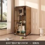 Cat Villa Household Cat Cage Indoor Cat House Cattery Cat Nest Cat Cabinet Luxury Cat House Cat Nest Wooden Cage - Image 18