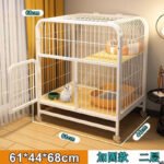 Cat Cage Household Indoor Folding Cat Toilet Integrated Small Apartment Villa Cat Nest Cat House Cage - Image 11