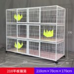 New Cat Cage Cattery Breeding Cage Breeding Cage Cat Villa Plastic Pad Bottom Easy To Clean Cat Cage Cattery Cat Cage - Image 10