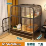 Cat Cage Household Indoor Folding Cat Toilet Integrated Small Apartment Villa Cat Nest Cat House Cage - Image 20