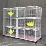 New Cat Cage Cattery Breeding Cage Breeding Cage Cat Villa Plastic Pad Bottom Easy To Clean Cat Cage Cattery Cat Cage - Image 3