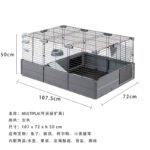 Ferplast Feibao Rabbit Cage Guinea Pig Guinea Pig Household Large Rabbit Nest New Expandable Luxury Villa - Image 6